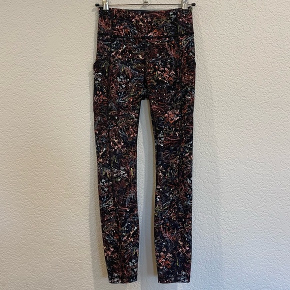 Lululemon Invigorate High Rise Tight 25” in Foliage Overlay Multi - Everlux - Picture 7 of 11